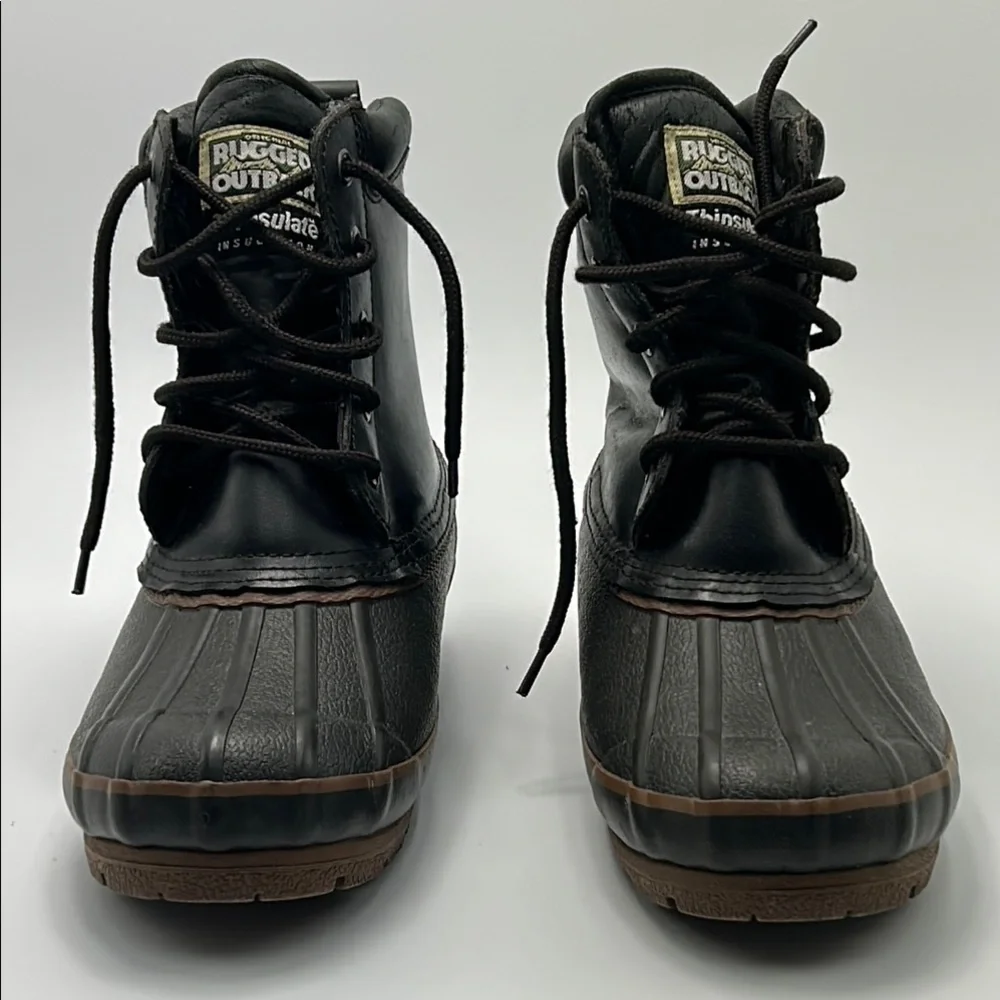 Rugger Outback Men's 8 Thinsulate Insulation waterproof Duck Boots Rain Snow